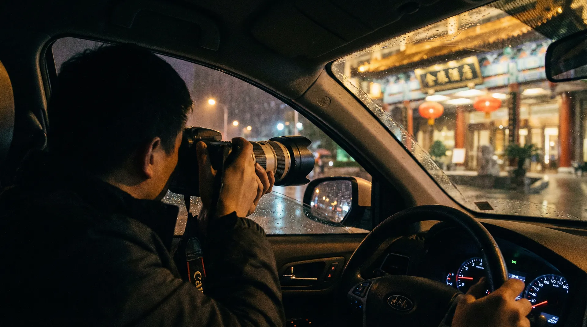 风雨哈佛路 - 记者深夜跟踪拍摄明星行踪